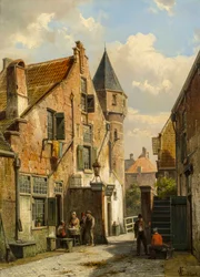 Vue de Leyde