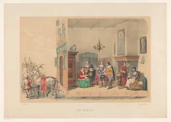 Deuxième groupe de la mascarade d