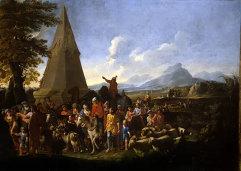 Jacob et sa famille entrant en Égypte