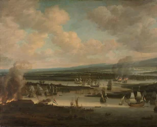Incendie de la flotte anglaise près de Chatham (19-24 juin 1667)