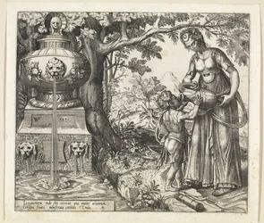 Agar donne à boire à Ismaël (Histoire d