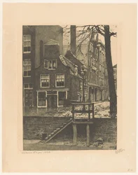 Vue sur la Bierhaven et la Oranjestraat à Rotterdam