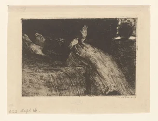 Femme allongée