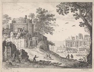 Bâtiments le long d