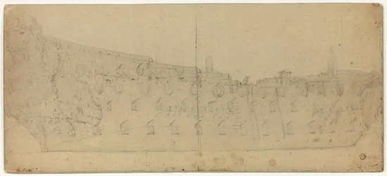 Vue latérale de Man o