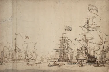 Un conseil de guerre dans la flotte hollandaise ? Mai 1665, vers 1674