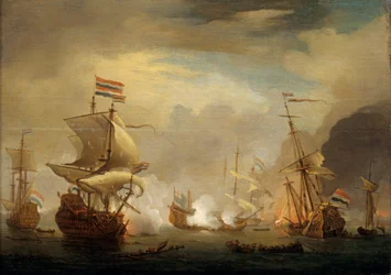 La bataille de Texel