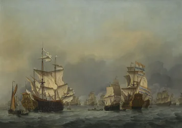 La Bataille des Quatre Jours, vers 1670