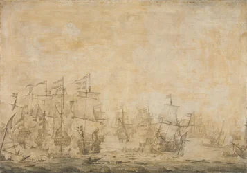 Bataille entre les flottes néerlandaise et suédoise
