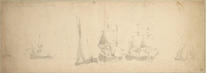 Navires hollandais en mer, 28 mai-7 juin 1665