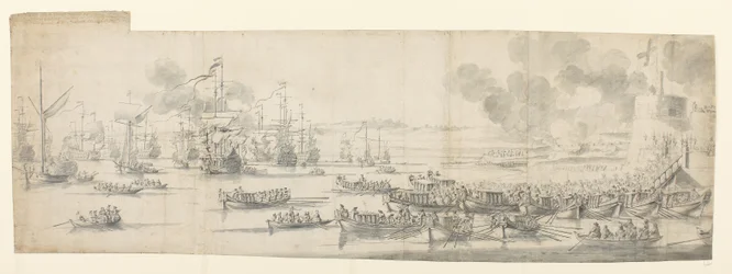 Marie de Modène embarque à Gravesend
