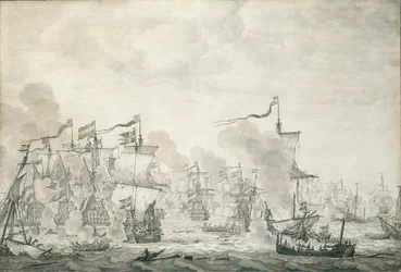 La bataille du Sund, 29 octobre - 8 novembre 1658, c.1660