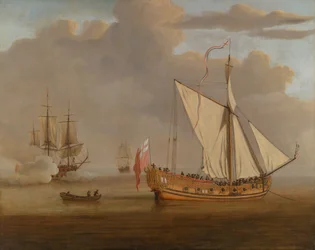 Le yacht anglais 