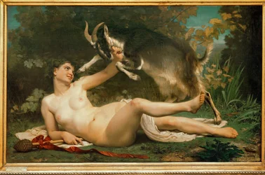 Bacchante (huile sur toile)
