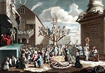 Gravure emblématique du South Sea Scheme
