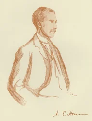 A E Housman, portrait