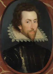Portrait de Grey Brydges, Cinquième Baron Chandos de Sudeley (c. 1581-1621) c.1615