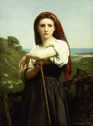 Jeune bergère, 1868