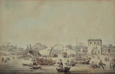 Barges chinoises de l