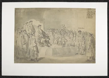 Première rencontre de Macartney avec Qianlong