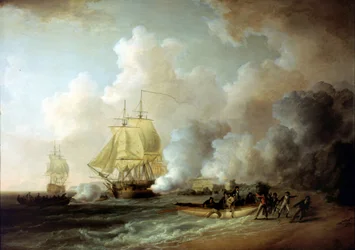 La capture du Fort Louis (Martinique) par les Britanniques, le 20 mars 1794