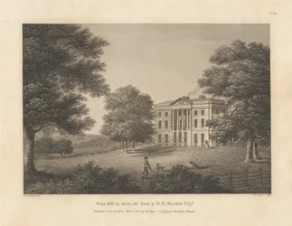 West Hill dans le Surrey, la résidence de D. H. Rucker Esqr.