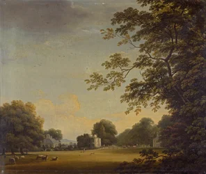 Vue dans le parc de Mount Merrion