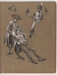 Étude pour la peinture à l