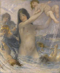 Nymphe et Bébés d