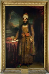Portrait de Mirza Abul Hassan, ambassadeur de Perse (1785-1880), envoyé par le roi de Perse en Angleterre, 1809