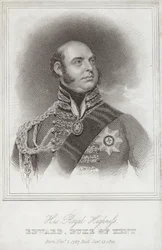 Portrait du prince Edward, duc de Kent et de Strathearn