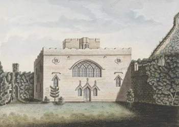 Le prieuré de Hulne dans le Northumberland