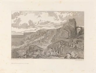 Château de Bow and Arrow, île de Portland