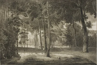 Vue depuis le bosquet élyséen