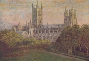 Cathédrale de Canterbury, 1910