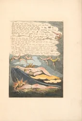 Europe. Une Prophétie, Planche 6, Les vents aigus réveillent . . . .  (Bentley 7)