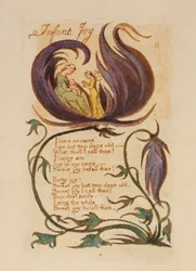 Joie infantile, de "Songs of Innocence", 1789