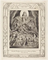 Satan devant le trône de Dieu