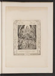 Satan devant le trône de Dieu