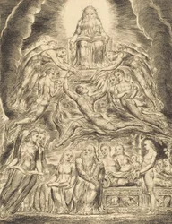 Satan devant le trône de Dieu