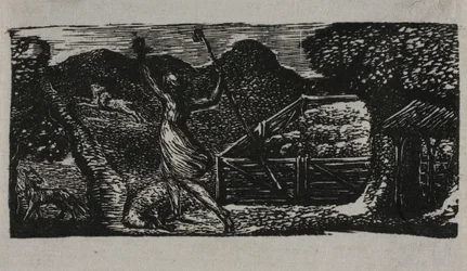 Le Berger chasse le loup, des Pastorales de Virgile