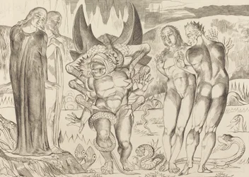 Le cercle des voleurs, Agnolo Brunelleschi attaqué par un serpent à six pieds