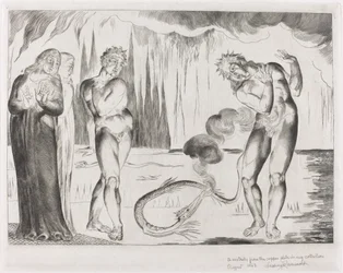 Le Cercle des Voleurs; Buoso Donati Attaqué par le Serpent