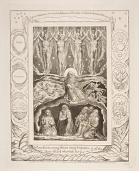La Création, des Illustrations du Livre de Job, 1825-26