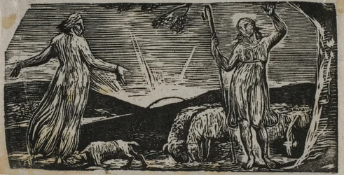 Thenot réprimande Colinet, des Pastorales de Virgile