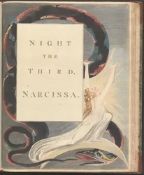 Les pensées nocturnes de Young, Page 43, La troisième nuit, Narcissa.
