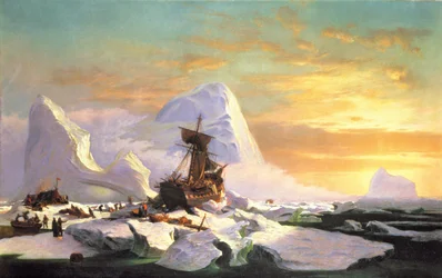 Écrasé dans la glace