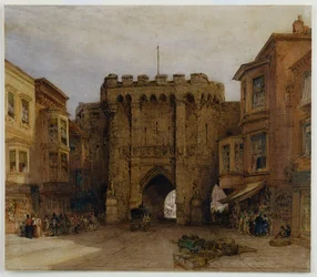 La Bar Gate, Southampton, 1888