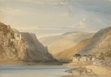 Le Rhin à Assmannshausen