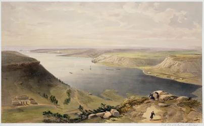 Côté nord du port de Sébastopol, planche de 